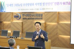 『섬·해양 그린뉴딜 추진방향과 지역별 발전방안 전문가 워크숍』 개최